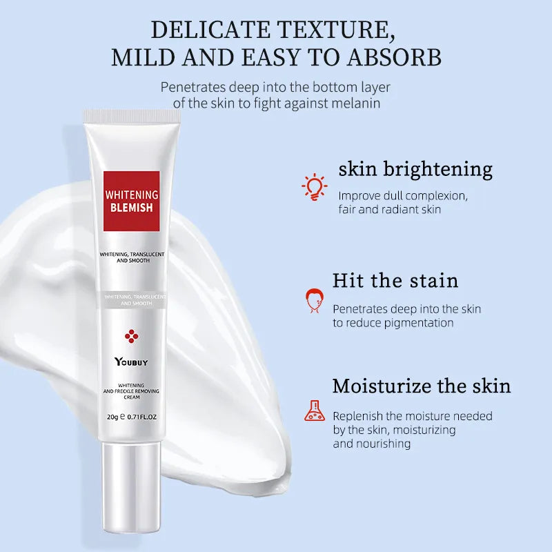 YOUBUY Whitening and Freckle Removing Cream-20gm
