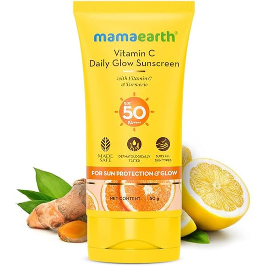 Mamaearth Vitamin C Daily Glow Sunscreen 500gm