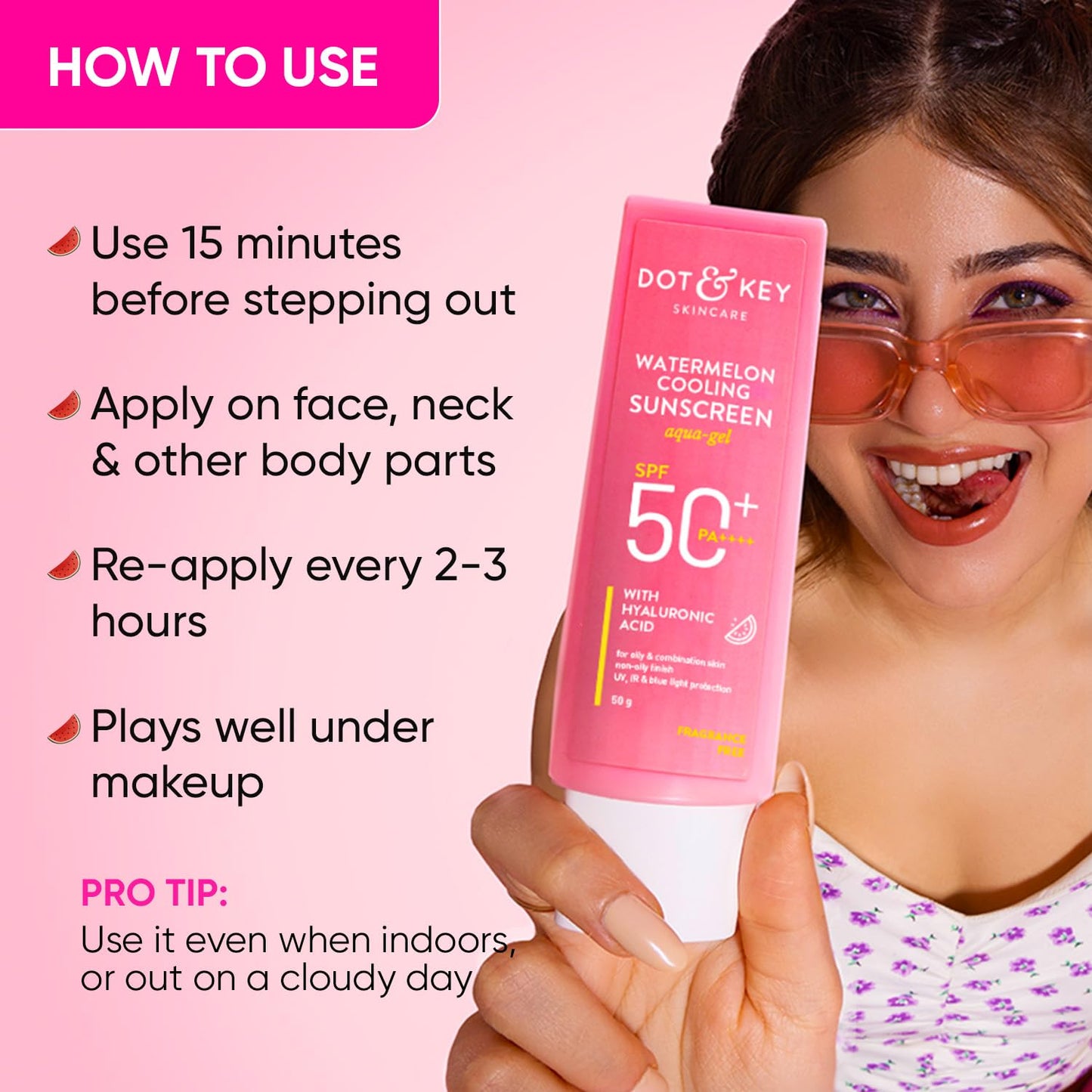 Dot & Key Watermelon Cooling Sunscreen SPF 50+ PA++++