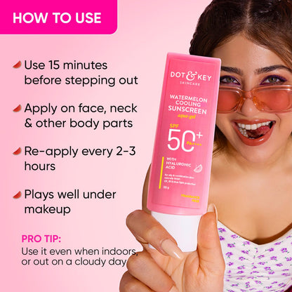 Dot & Key Watermelon Cooling Sunscreen SPF 50+ PA++++
