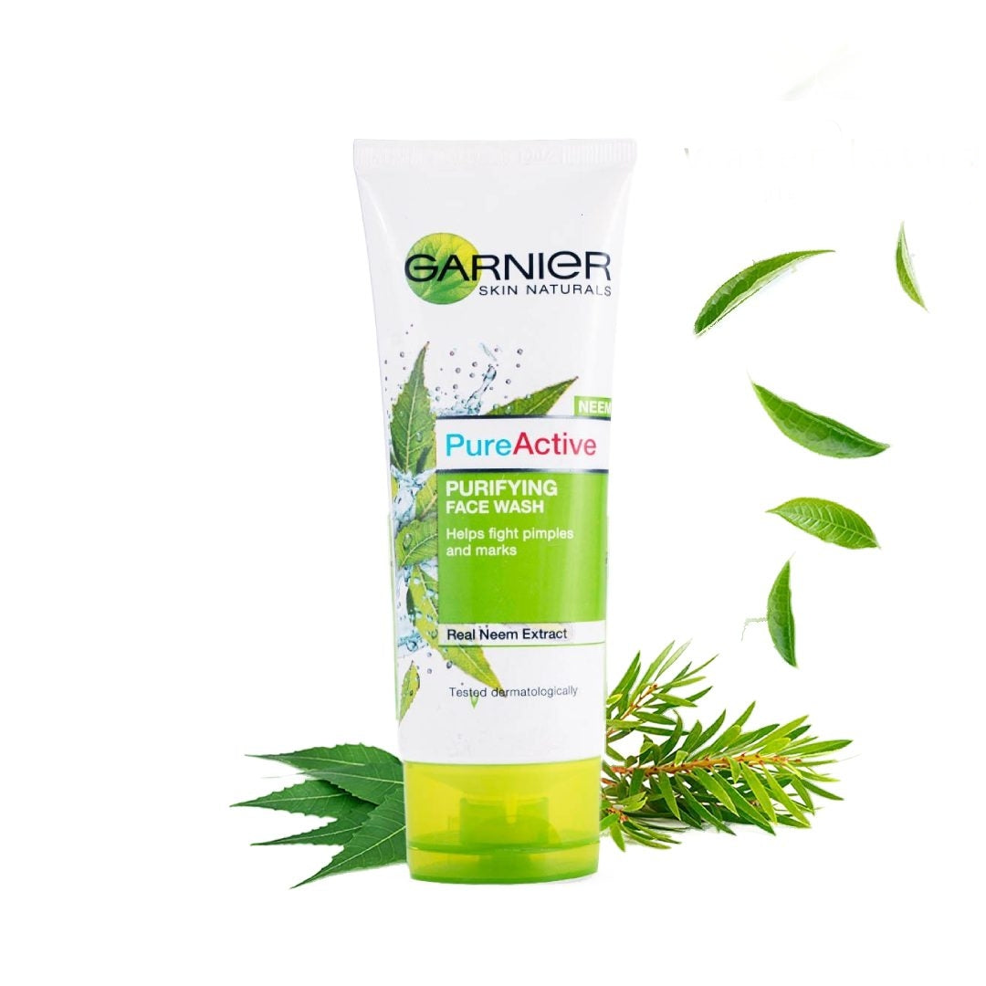 Garnier Pure Active Purifying Face Wash 100g
