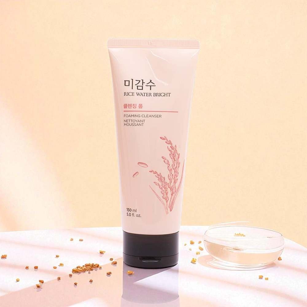 The Face Shop Rice Water Bright Facial Foaming Cleanser 150ml