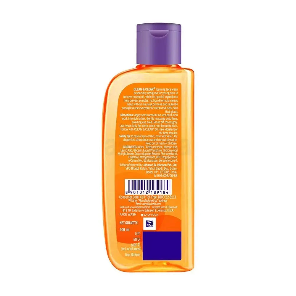 Clean & Clear Foaming Face Wash 100ml
