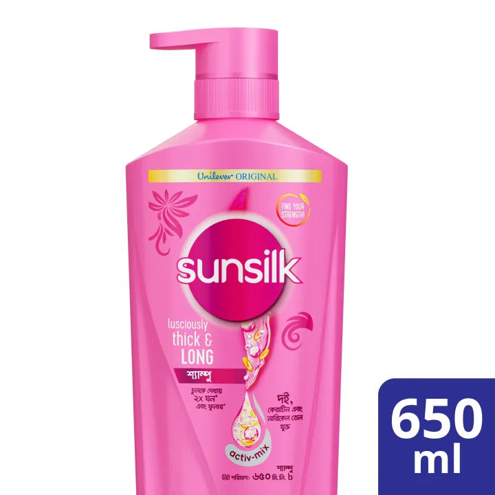 Sunsilk Shampoo Lusciously Thick & Long 650ml