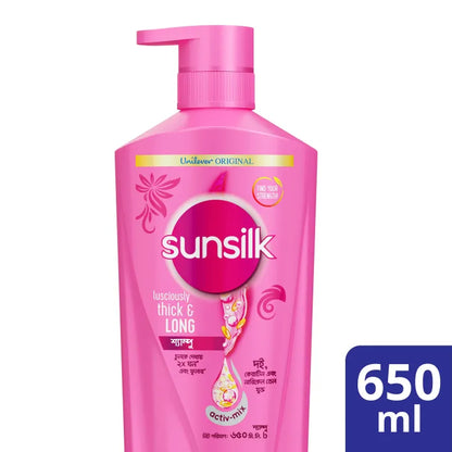 Sunsilk Shampoo Lusciously Thick & Long 650ml