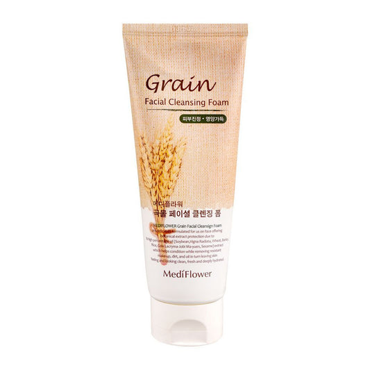 MEDIFLOWER Grain Facial Cleansing Foam 150 ml