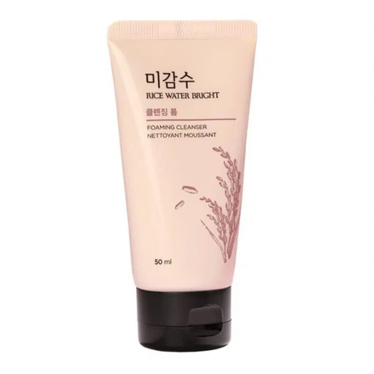 The Face Shop Rice Water Bright Facial Foaming Cleanser 50ml